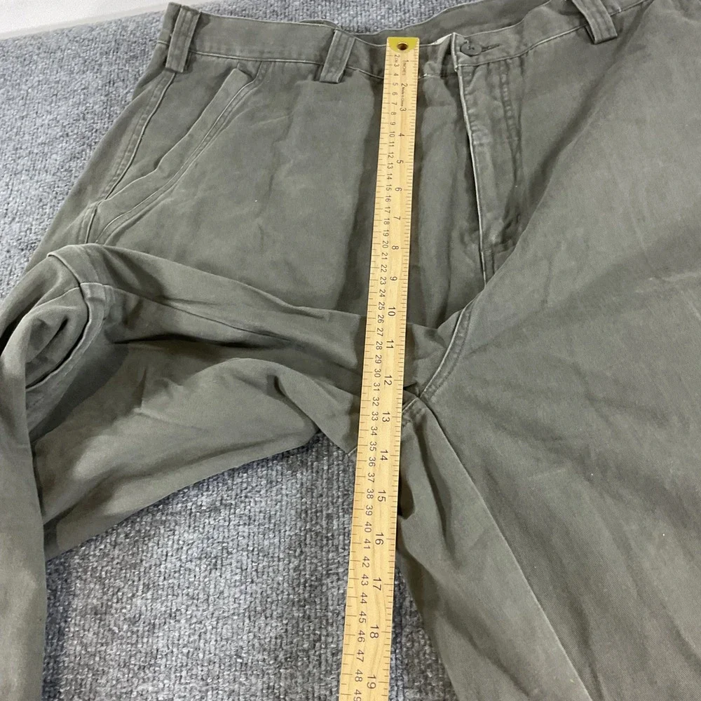 North Crest Convertible Cargo Pants Mens 38x32 Olive Zip-Off Hiking Outdoor Util